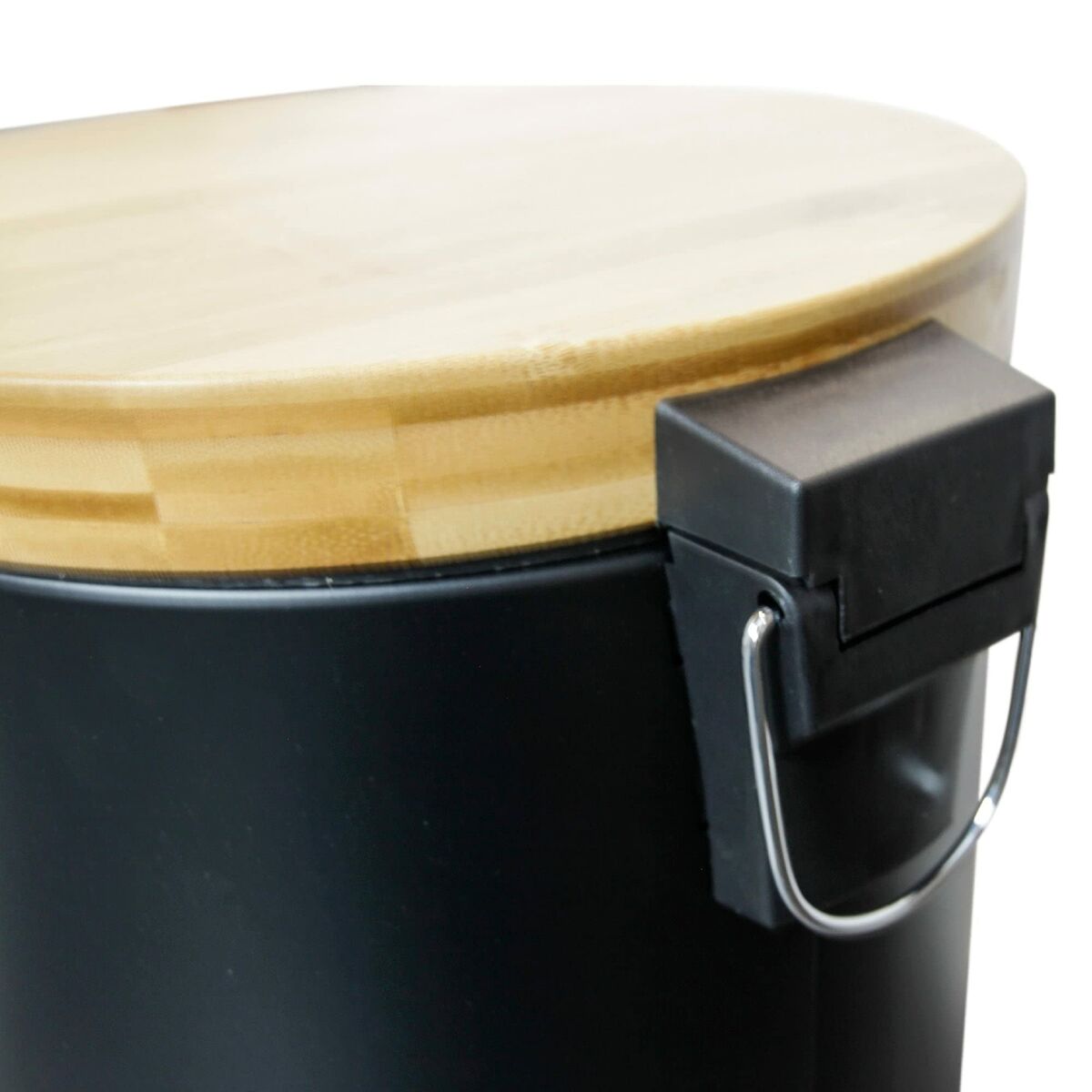 Secchio per la Spazzatura Kitchen Move Nero Nero opaco 30 L